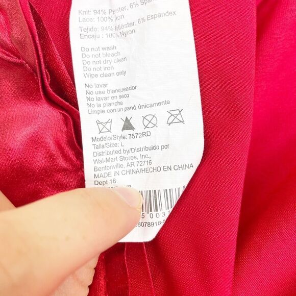 Red corset size large - Picture 8 of 9